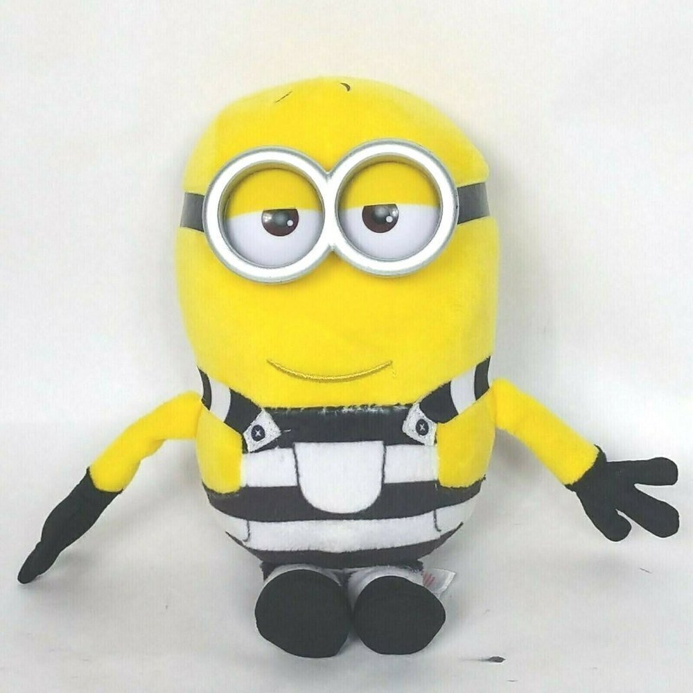 Ty Beanie Babies Despicable Me 3 Tom Prison Stripe